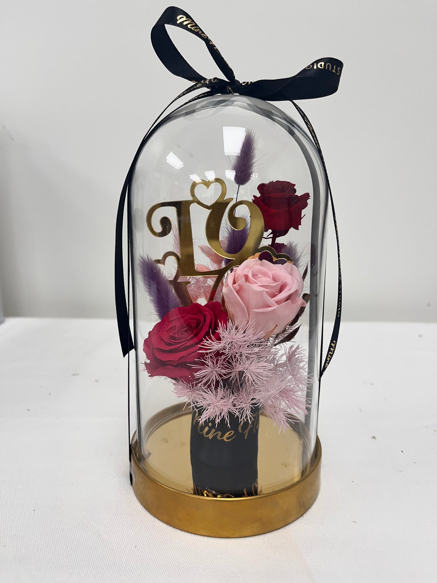 Preserved Floral Glass Dome