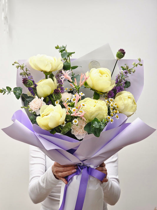 Buttercream Peony Bouquet