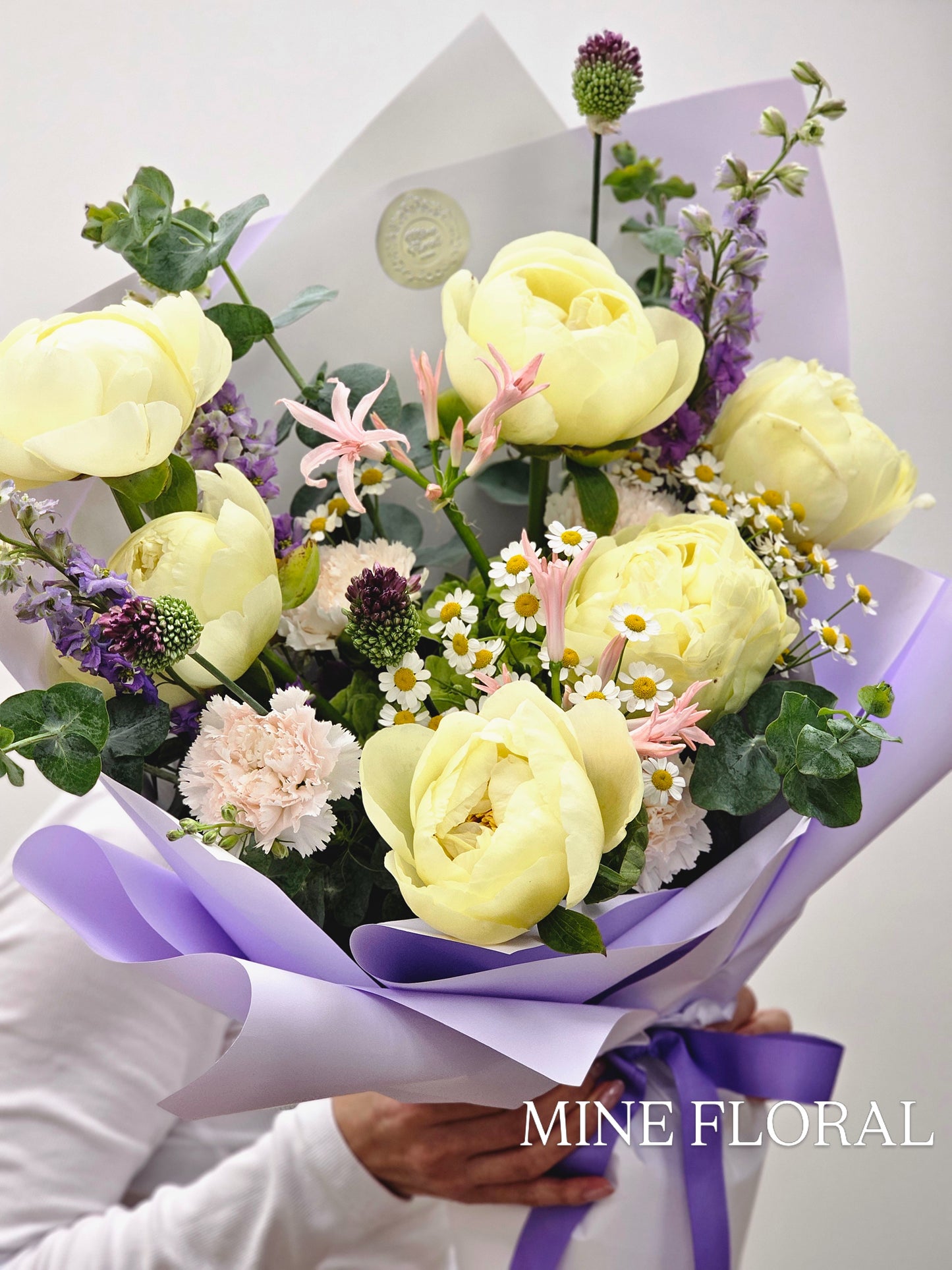 Buttercream Peony Bouquet