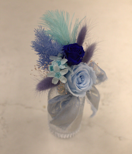 Midnight Garden Bud Vase